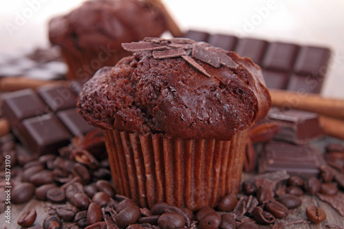 Photo: chocolate muffin chocolate muffin