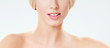 Beautiful Girl face. Perfect skin