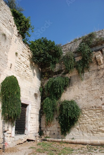 Photo: Lecce Castle Wall Lecce Castle Wall