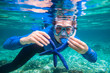 Girl and starfish