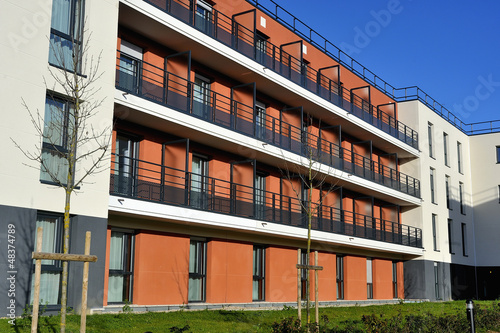 Photo: immeuble neuf immeuble neuf