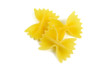 Farfalle, italian raw pasta