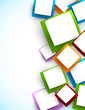 Background with squares
