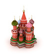 Saint Basil's Cathedral on the Red Square in Moscow, Russia