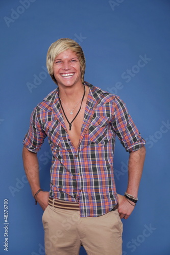 Photo: blond young man blond young man