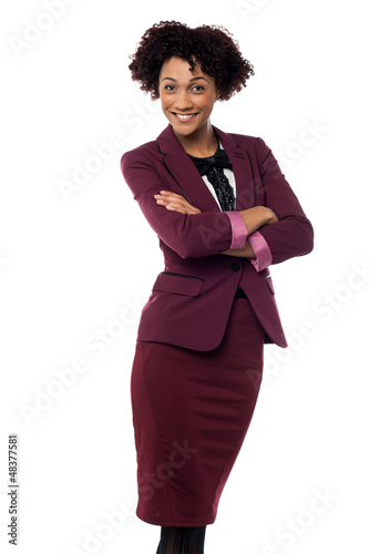 Photo: Ambitious female business executive Ambitious female business executive
