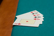 Poker, juego de azar, cartas.