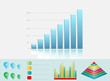 Vector: Card with chart Card with chart