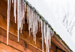 house roof icicles
