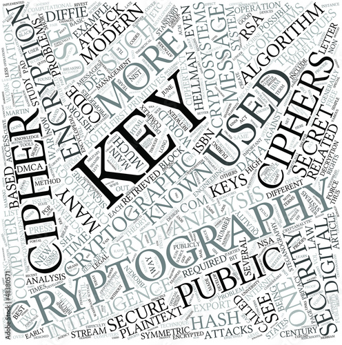 Vector: Cryptography Disciplines Concept Cryptography Disciplines Concept