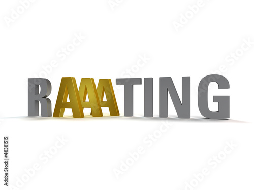 Illustration: rating AAA rating AAA