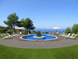 Illustration: swimming pool mit aussicht - rendering swimming pool mit aussicht - rendering