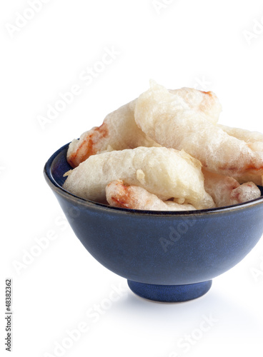 Photo: Bowl of tempura shrimp Bowl of tempura shrimp