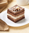 cream chocolate fruit cake sweet food dessert