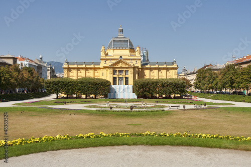 Photo: Art pavillion in Zagreb. Croatia Art pavillion in Zagreb. Croatia