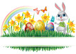 Easter horizontal frame