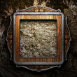 wooden plate on wall