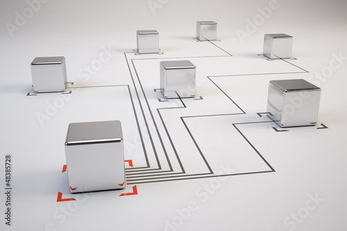 Illustration: Networking concept Networking concept