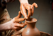 potter at work