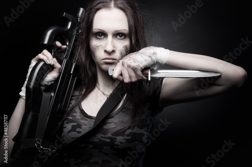 Photo: Seductive soldier Seductive soldier