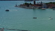 Panorama from Campanille tower in Venice,Italy
