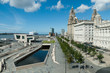 Liverpool pierhead, part of the UNESCO world heritage site Liverpool pierhead, part of the UNESCO world heritage site