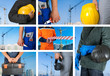 Foto: workers set workers set