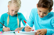 Homework with friend