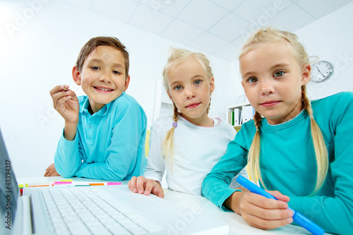 Photo: Modern pupils Modern pupils