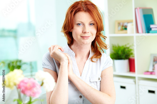 Photo: Lady at home Lady at home