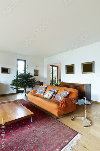 Photo: beautiful apartment, interior, living room beautiful apartment, interior, living room