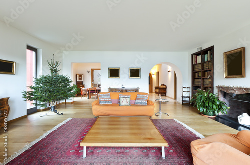 Photo: beautiful apartment, interior, living room beautiful apartment, interior, living room
