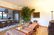 beautiful apartment, interior, dining room