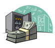money and safe