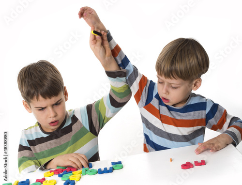 Photo: boys fighting boys fighting