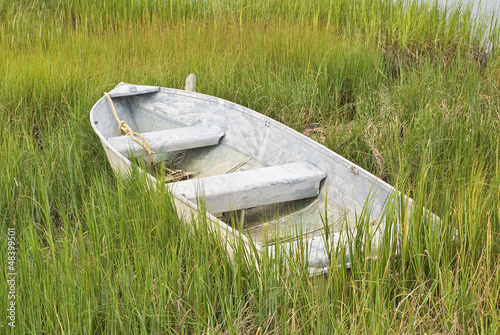 Photo: Boat in the Grass Boat in the Grass