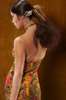 Woman in ethnic dress