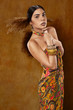 Woman in ethnic dress