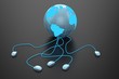 Illustration: Network mouse Network mouse