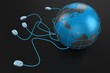 Illustration: Network mouse Network mouse