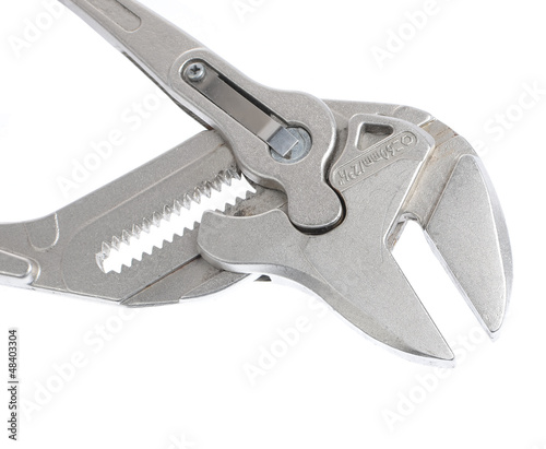 Photo: wrench isolated on white wrench isolated on white