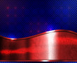 red metal plate