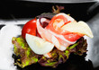 Photo: Canape with salmon Canape with salmon