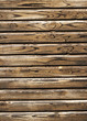 Old wooden painted planks