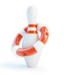 Illustration: bowling help bowling help