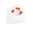 Illustration: letter Life Buoy letter Life Buoy