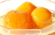 Greek Mandarin Jam in a Glass Bowl