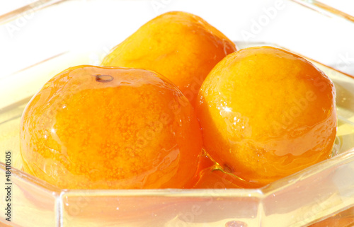 Photo: Greek Mandarin Jam in a Glass Bowl Greek Mandarin Jam in a Glass Bowl