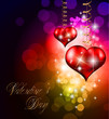 Valentine's Day party invitation flyer background