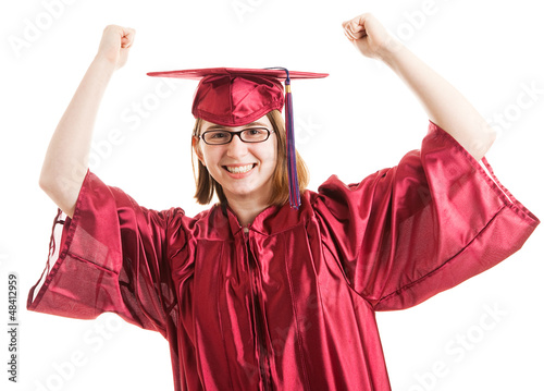 Photo: Successful Graduate Celebrates Successful Graduate Celebrates